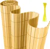 Clanmacy PVC Sichtschutzmatte Verstärkung Innen, Balkon Produktbild-Vorschau 8