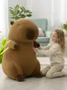 Großes Maskottchen Plüsch-Kissen Spielzeug Capybara 100 cm Produktbild-Vorschau 5