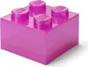 NHG LEGO Aufbewahrungsbox Storage Brick 4 Top Lid Glitter Produktbild-Vorschau 6