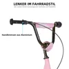 Trottinette rose robuste de 12 pouces pour les aventures en Voir les images du produit 2