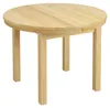 Runder Tisch Küchentisch Esstisch ausziehbar 103x103x75 Produktbild-Vorschau 2
