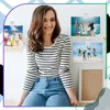 Mini clip autoadesive, porta foto e appunti trasparenti, 50 Anteprima dell’immagine prodotto 8