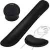 Ergonomická sada gelových podložek Strado - 3-dílná (černá) Náhled obrázku produktu 1