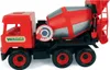 Betoniarka MIDDLE TRUCK czerwono-czarna w pudełku Podgląd zdjęcia produktu 1