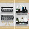 Duschablage, 2er rostfreies Duschregal Set, Duschorganizer Produktbild-Vorschau 3