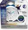 The image shows the retail packaging of a children's alarm clock. Produktbild-Vorschau
