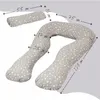 Coussin de grossesse en U pour dormir et allaiter avec Voir les images du produit 2