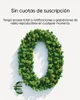 A large green '0' made of trees and a euro symbol. Voir les images du produit