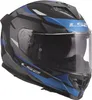 LS2 FF818 STORM III KOMAI Integralhelm L in blau/schwarz Produktbild-Vorschau 9