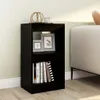 vidaXL Regál na knihy/rozdeľovač izieb čierny 40x30x72 cm Náhľad obrázku produktu 2
