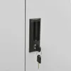 vidaXL Büroschrank Hellgrau 90x40x102 cm Stahl Produktbild-Vorschau 9
