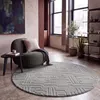 Teppich Wohnzimmer Hochflor Skandi Boho Geometrisch Produktbild-Vorschau 1