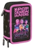Safta K-pop Demon Hunters etui, zwart. Mannenmodel, zwart. Productafbeelding-voorbeeld 1