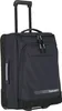 A black rolling suitcase with a telescopic handle. Produktbild-Vorschau