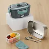 Elektrische Lunchbox 60W – 1,5L Edelstahl Speisenwärmer Produktbild-Vorschau 8