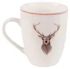Tazza Clayre & Eef 300 ml Beige Marrone Porcellana Cervo Anteprima dell’immagine prodotto 2