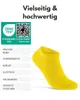 Sneaker Socken Herren Damen Baumwolle - 70102T Produktbild-Vorschau 3
