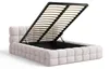 Chilly Möbel Design Bett Verona - Einzigartiges Polsterbett Produktbild-Vorschau 7