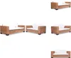 vidaXL Sofa-Set 15-tlg. Natur Rattan -  Sofas Produktbild-Vorschau 1