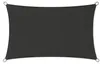 Sonnensegel 3 m x 2 m Dunkelgrau rechteckig Capri Produktbild-Vorschau 1