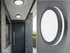 A collage showing exterior lights on a house and a close-up of one light. Produktbild-Vorschau