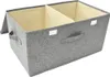 vidaXL Scatole portaoggetti 2 pezzi in tessuto 50x30x25 cm Anteprima dell’immagine prodotto 5