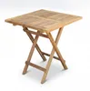Klapptisch Gartentisch 60 x 60 cm in Premium Teak Produktbild-Vorschau 1