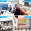 Stolný USB konferenčný reproduktor Vstavaný reproduktor 360 Náhľad obrázku produktu 9