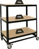 Kommissionierwagen BÜFFEL | HxBxT 100x90x50cm | 3 Ebenen | Produktbild-Vorschau 1
