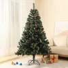 SVITA Weihnachtsbaum künstlich Tannenzapfen und Beeren Produktbild-Vorschau 3