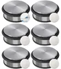 WELLGRO Türstopper Edelstahl Set 1,2 kg + Wandtürstopper Produktbild-Vorschau 1
