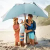 Strandmuschel mit Sonnenschirm – 3-in-1 Sonnenschutz, Produktbild-Vorschau 4