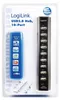 LogiLink USB 2.0 Hub mit Netzteil 10-Port schwarz Produktbild-Vorschau 8