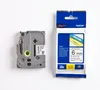 Schriftbandkassette Brother  6mm weiß/schwarz TZE211 Produktbild-Vorschau 1