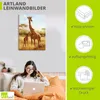 ARTland Leinwandbild Giraffe Größe: 60x80 cm Produktbild-Vorschau 3