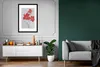 MuchoWow® MuchoWow® Gerahmtes Poster Rote Gladiolen - Piet Produktbild-Vorschau 8