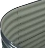 vidaXL Grządka stalowo-szara 160x80x81 cm Grządka warzywna Podgląd zdjęcia produktu 7