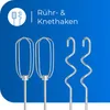 Exquisit MH 3003 we | Handmixer | 400 Watt | Turbofunktion Produktbild-Vorschau 3