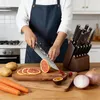 Sada kuchyňských nožů, 16 kusů, čepele z nerezové oceli Náhled obrázku produktu 4