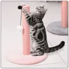 LEAN 20911 Grattoir pour chat 40 x 30 cm, poteau, rose Voir les images du produit 4