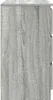 vidaXL Príborník so zásuvkou Grey Sonoma 71x35x65 cm Náhľad obrázku produktu 7