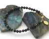LAVISA Granaat edelsteen armband - 4 mm parels - Echte Productafbeelding-voorbeeld 8