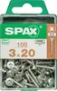 SPAX 4281010300202, Schraube, Zink, Faserplatte, Produktbild-Vorschau 1
