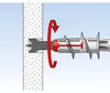 Fischer DUOBLADE S, Kotwa rozprężna, Beton, Szary, 4,4 cm, Podgląd zdjęcia produktu 20