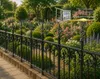 10 Stück Zaunspitzen aus Eisen für Schmiedeeisen Gartenzaun Produktbild-Vorschau 3