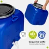 Garronda Fût en plastique 100 L Fût à col large 100 L avec Voir les images du produit 5