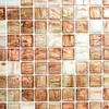Mosaikfliese Glas Goldstar klar weiß bronze Wandfliesen Produktbild-Vorschau 3