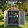 Wiltec Gartentisch mit Unterschrank und Arbeitsplatte, Produktbild-Vorschau 4