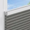 Pure Wabenplissee, verdunkelnd, 100 x 120 cm, grau Thermo Produktbild-Vorschau 3