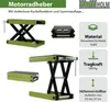 Motorradheber höhenverstellbar bis 500 kg Stahl grün Produktbild-Vorschau 4